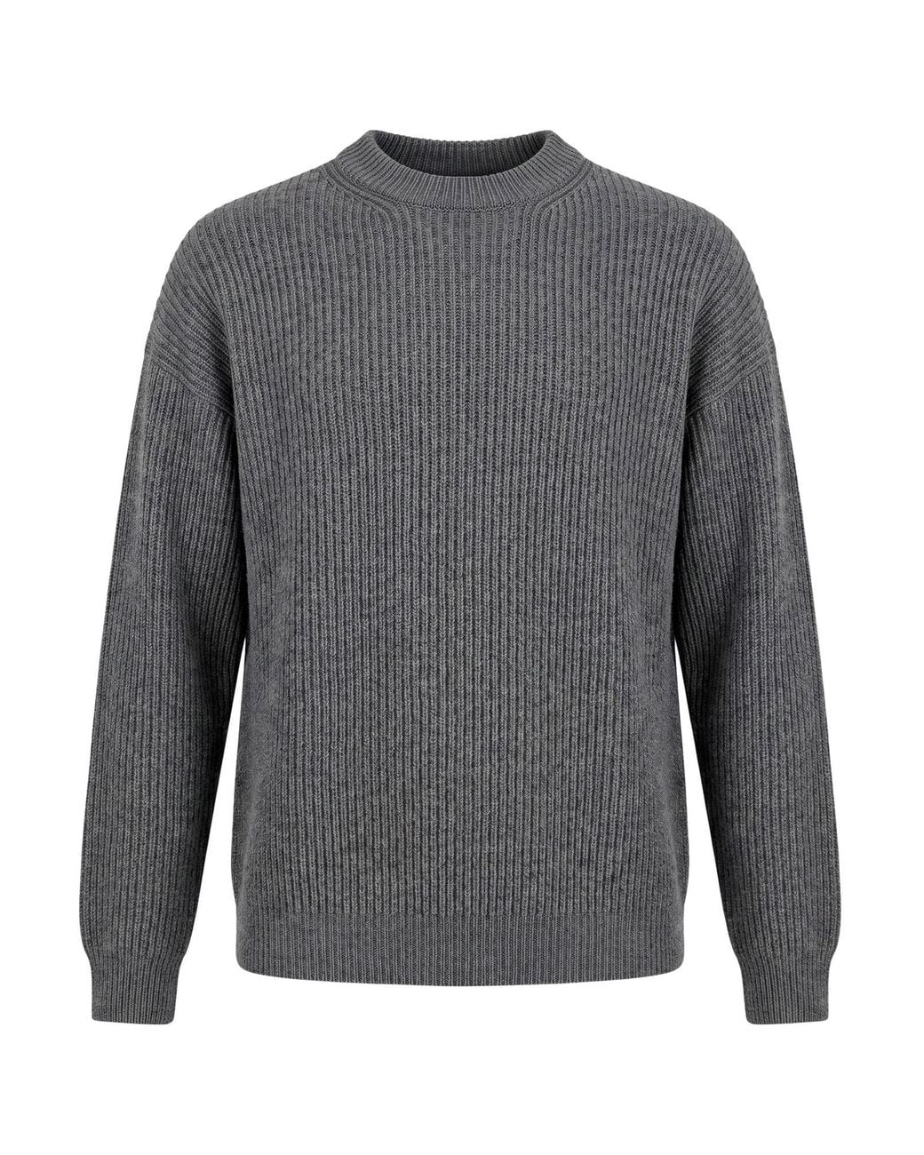 Jil Sander Gray Sweater Wool