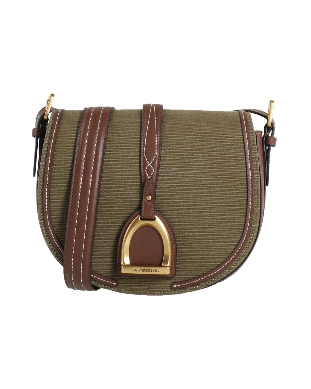 La Martina Green Cross-Body Bag