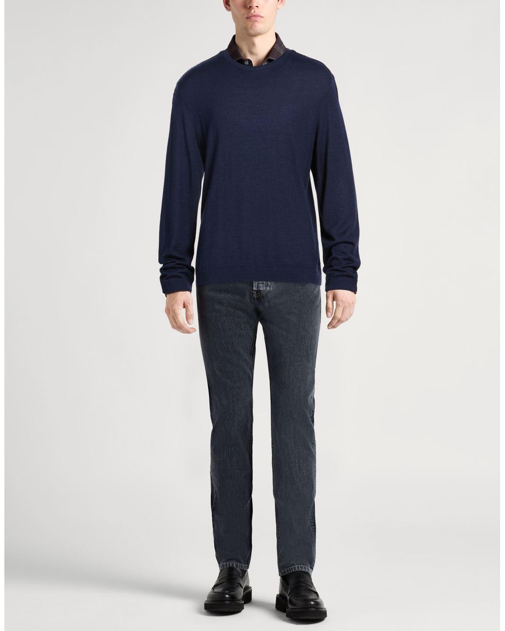 John Varvatos Blue Sweaters for men