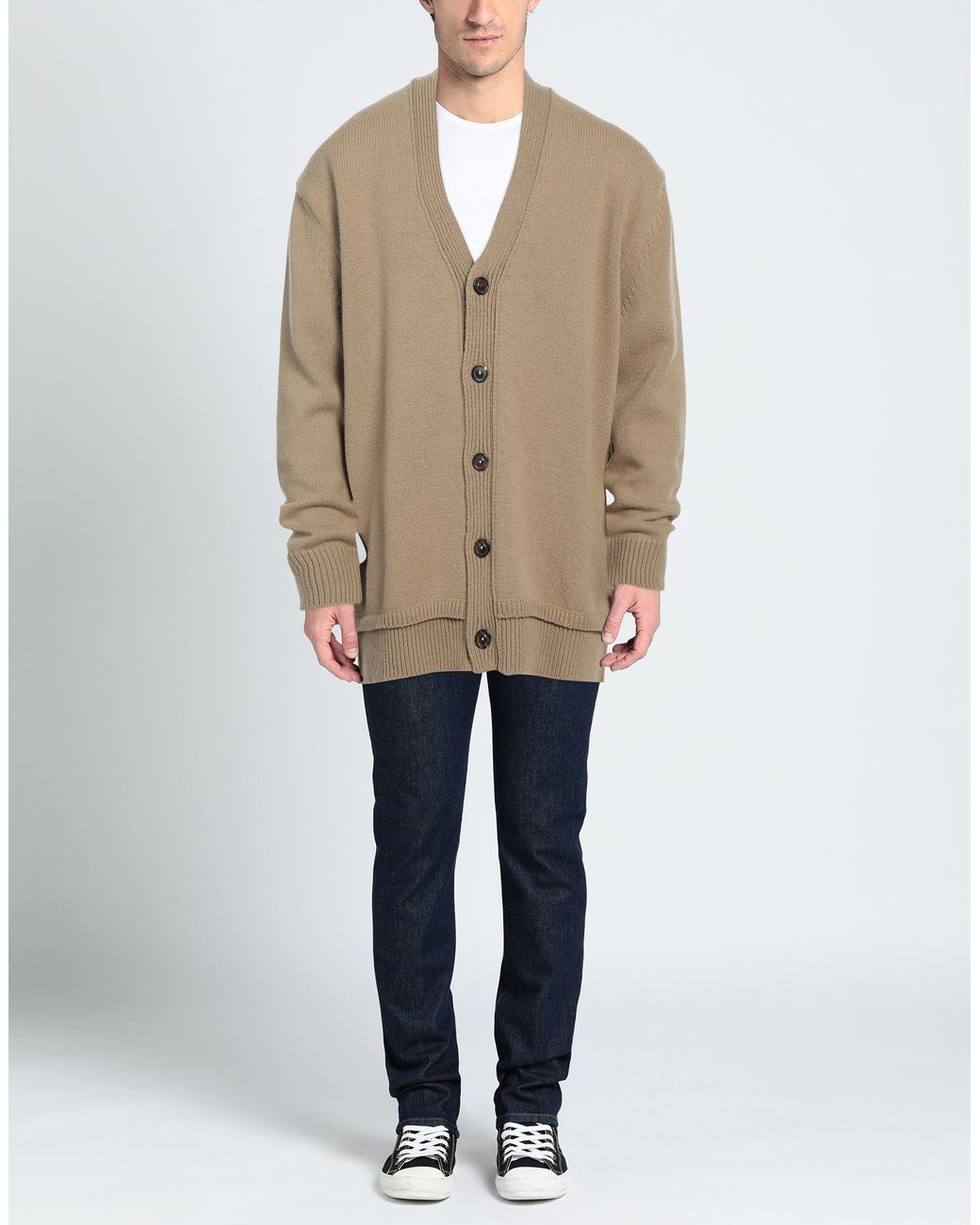Maison Margiela Brown Cardigan for men