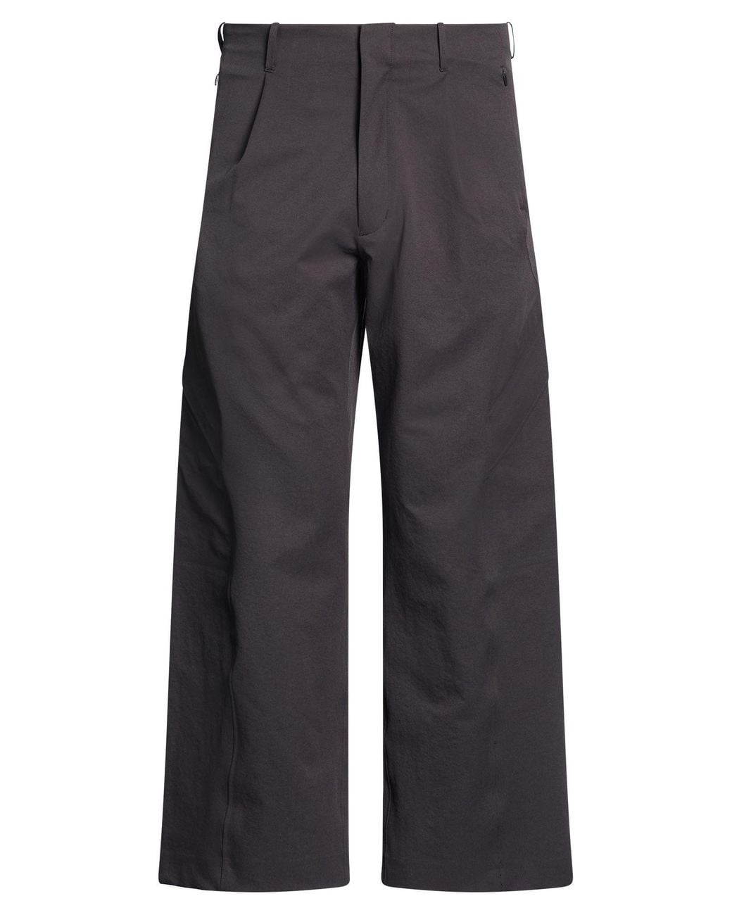 Goldwin Gray Charcoal Pants Polyester, Elastane for men