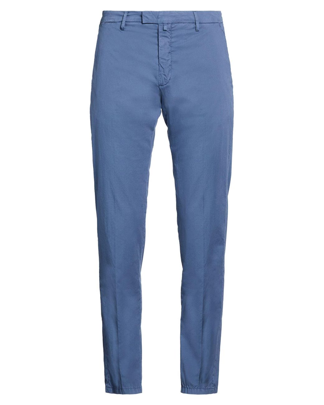 Briglia 1949 Blue Pants Cotton, Elastane for men
