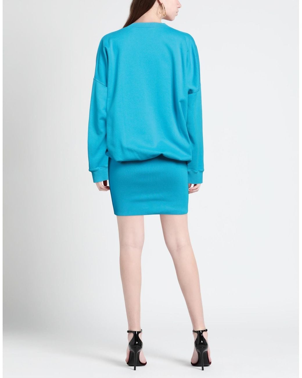 DSquared² Blue Mini Dress