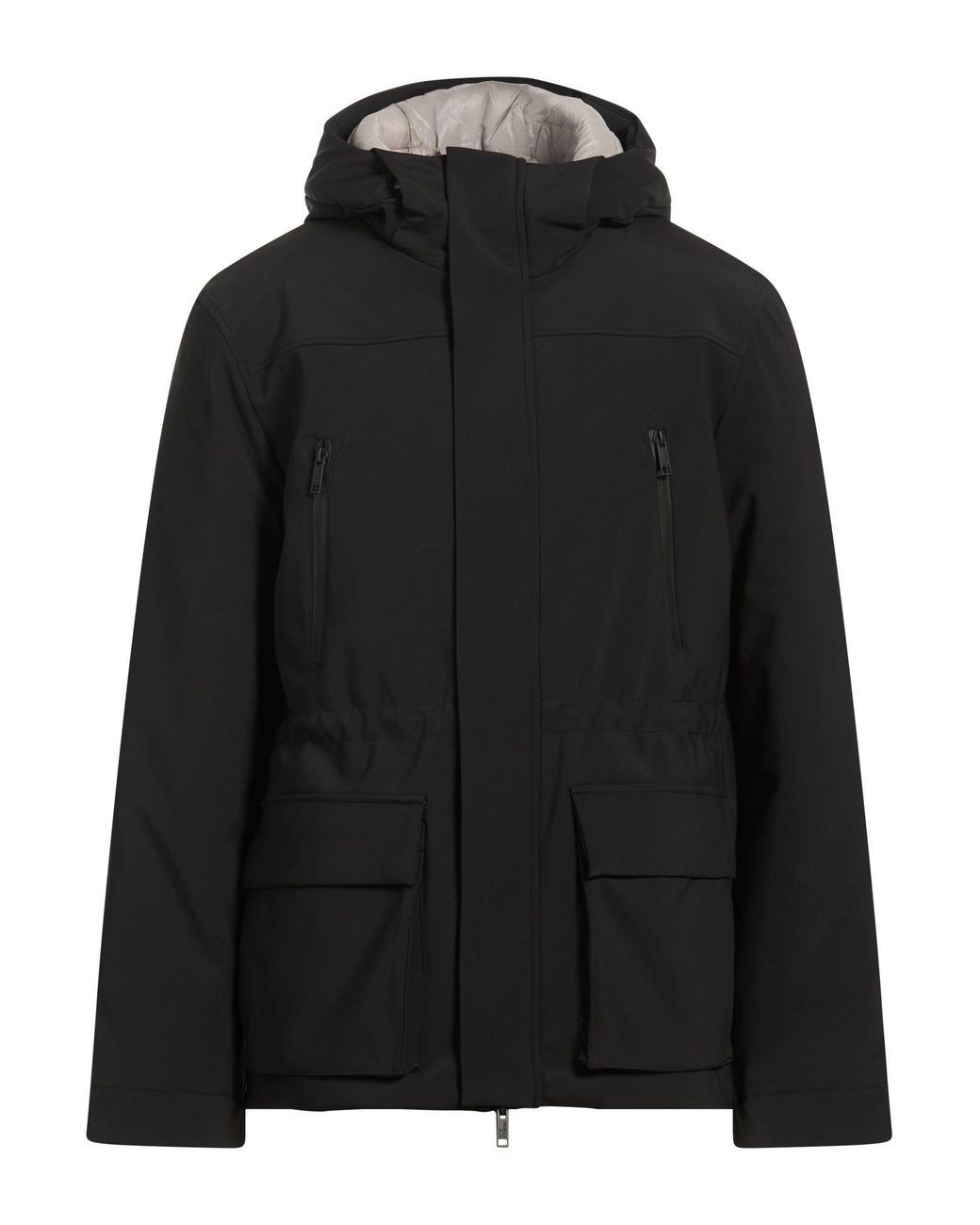 Ice Iceberg Black Coat for men
