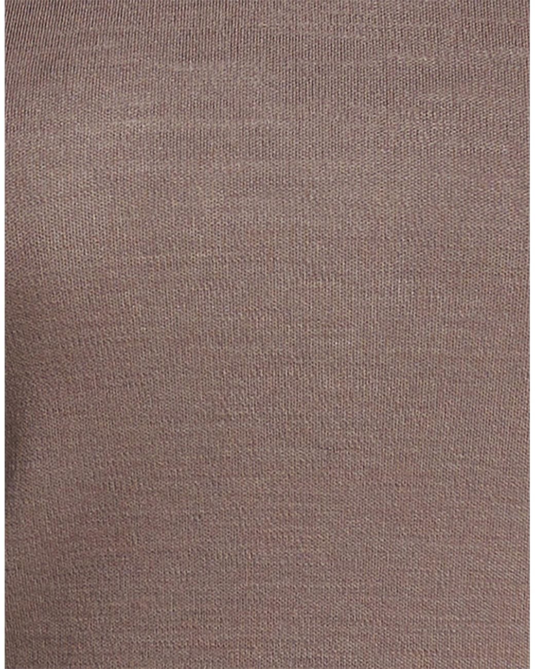 Alysi Brown Top Virgin Wool