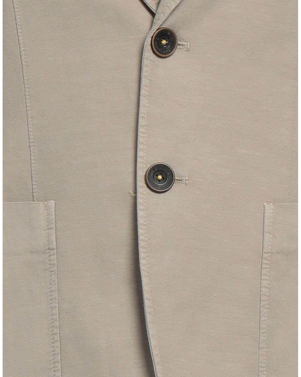 Manuel Ritz Gray Suit Jacket for men