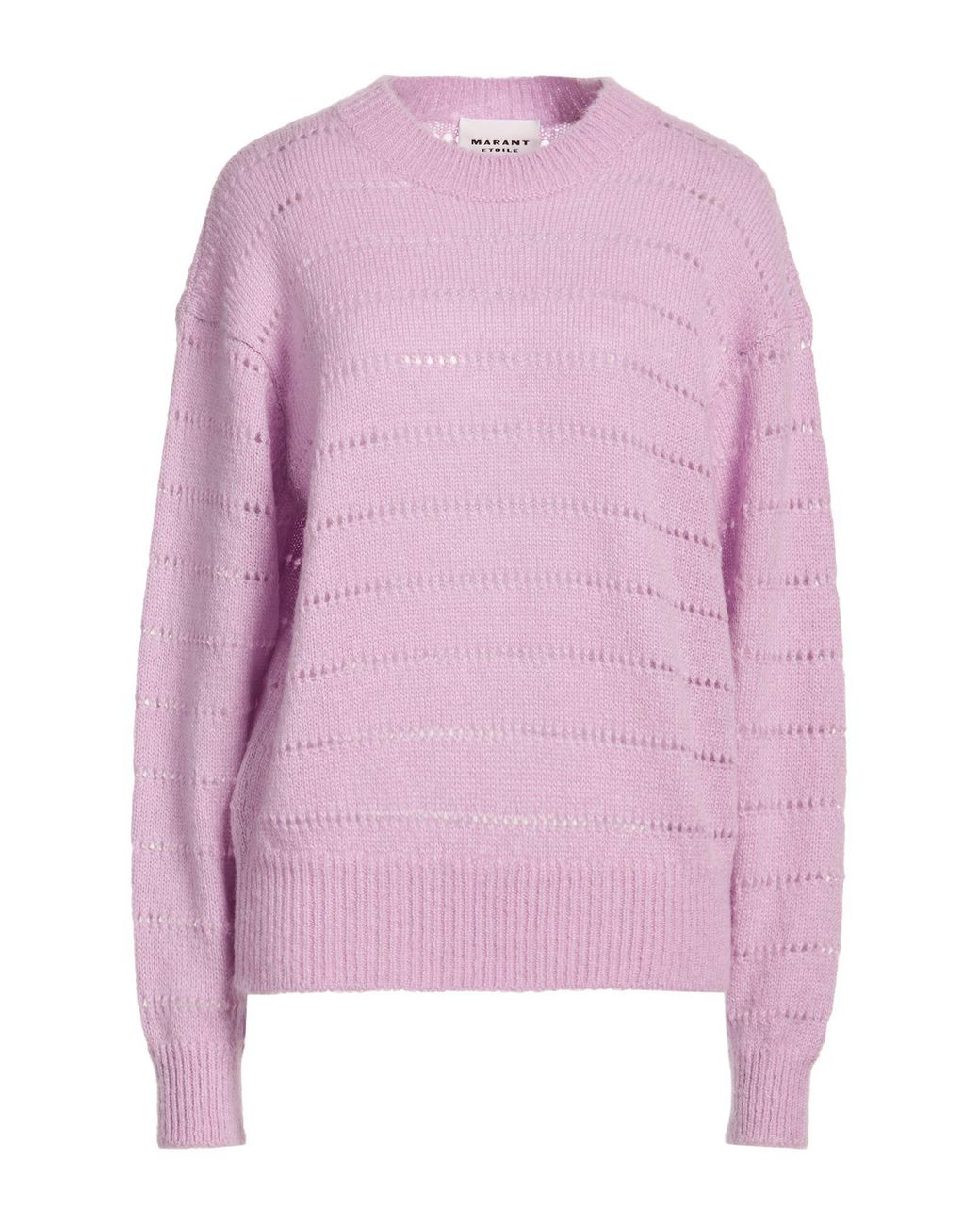Isabel Marant Pink Mauve Sweater Acrylic, Polyamide, Mohair Wool, Alpaca Wool