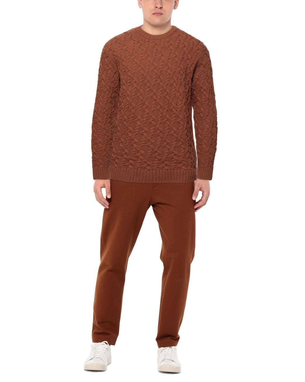 Paolo Pecora Brown Jumper for men