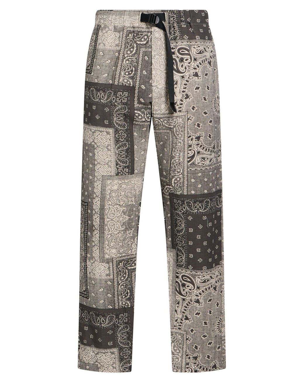 White Sand Gray Pants Linen, Cotton