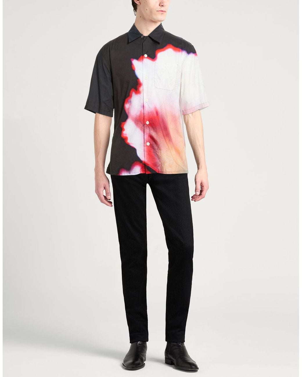 Camisa McQueen de hombre de color Pink
