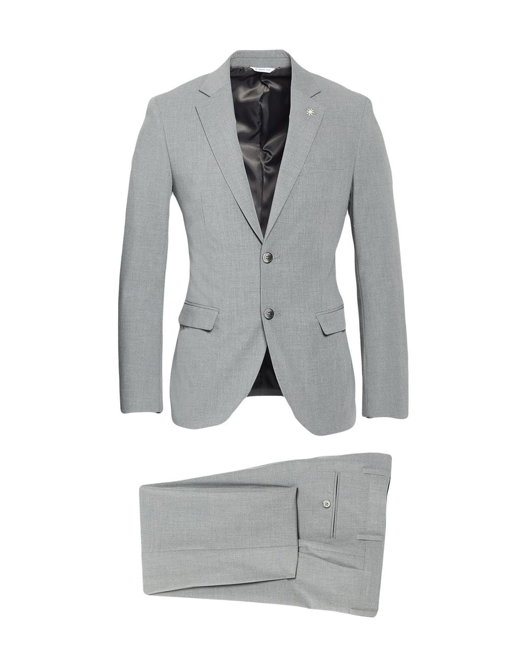 Manuel Ritz Gray Suit for men
