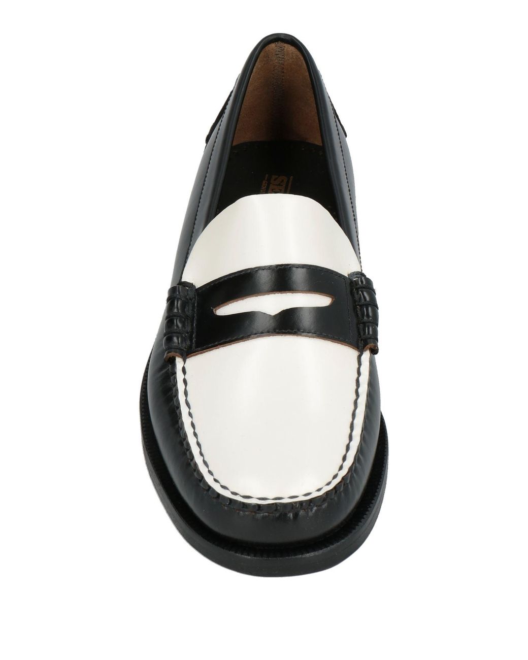 Sebago Black Loafers Leather for men