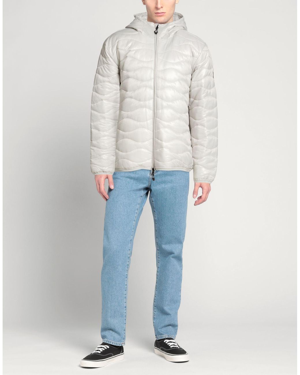 EA7 White Puffers for men
