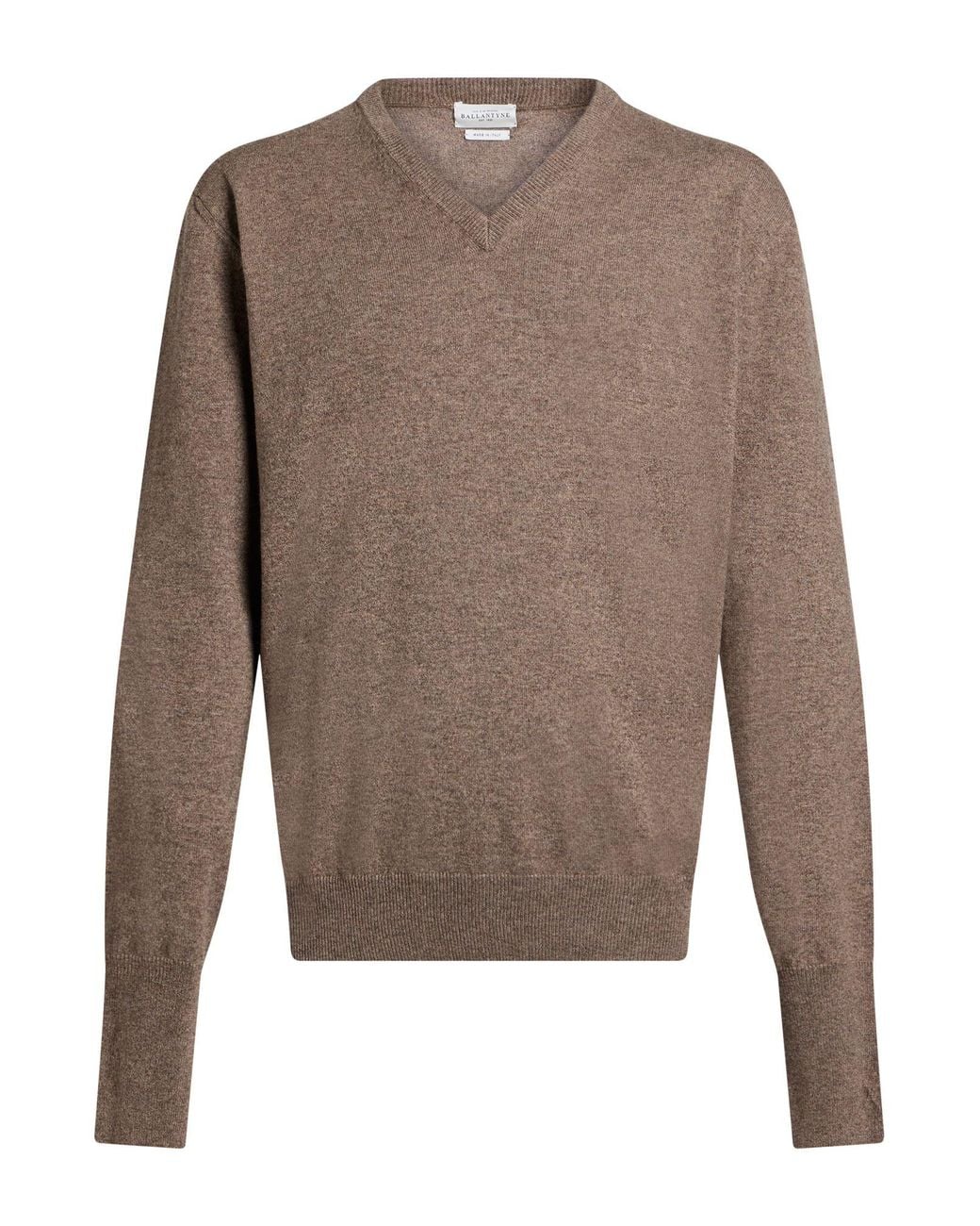 Ballantyne Brown Taupe Sweater Cashmere for men