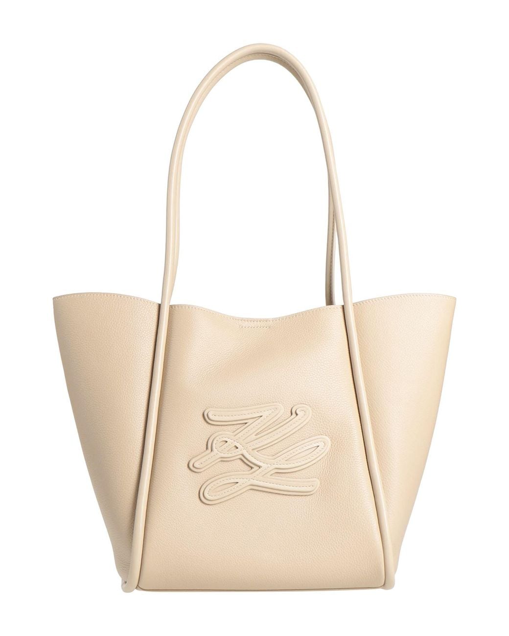Karl Lagerfeld Natural Shoulder Bags