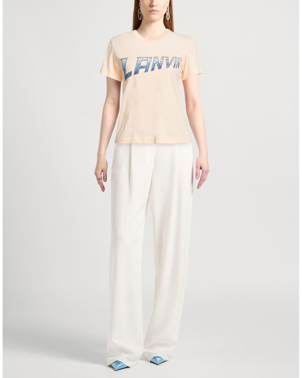 Camiseta Lanvin de color Natural