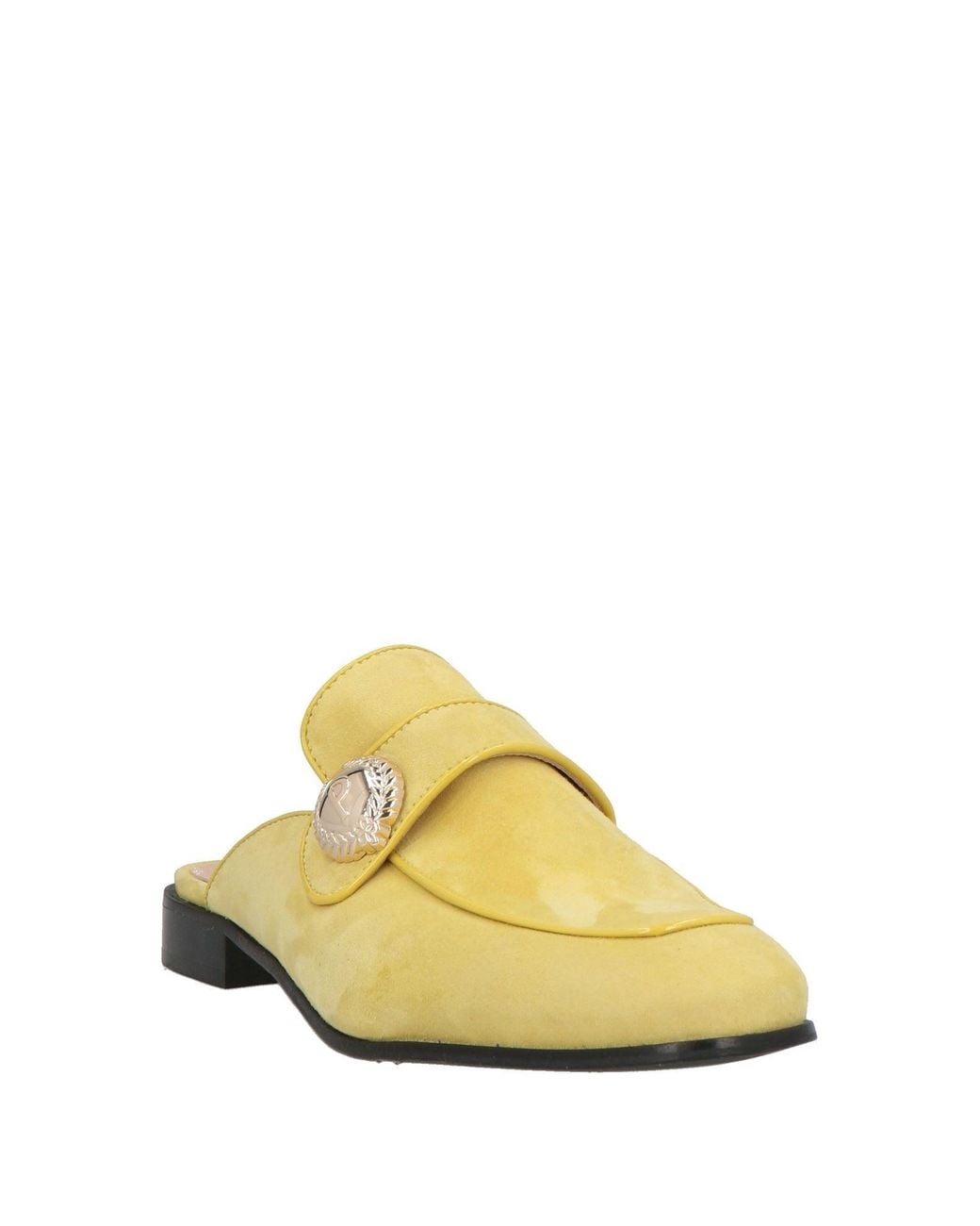 Pollini Yellow Mules & Clogs