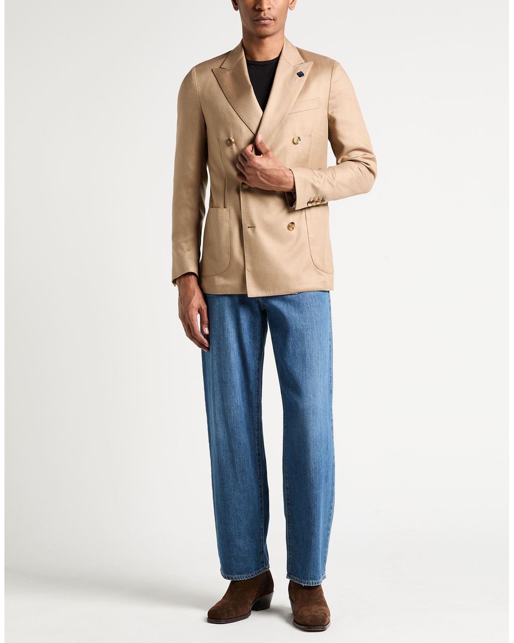 Lardini Natural Blazer for men