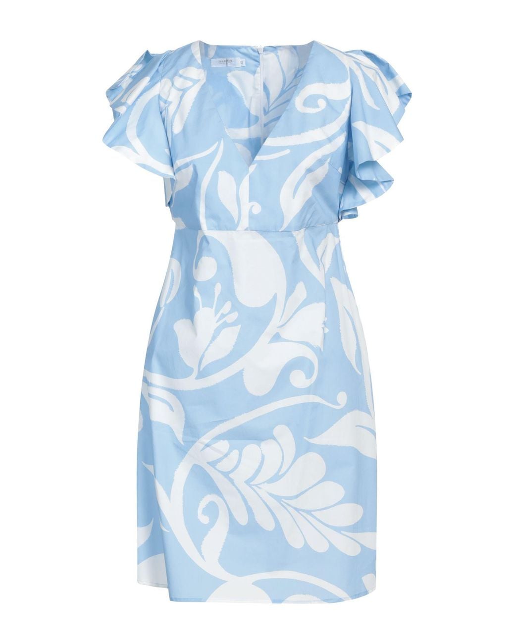 Barba Napoli Blue Mini Dress