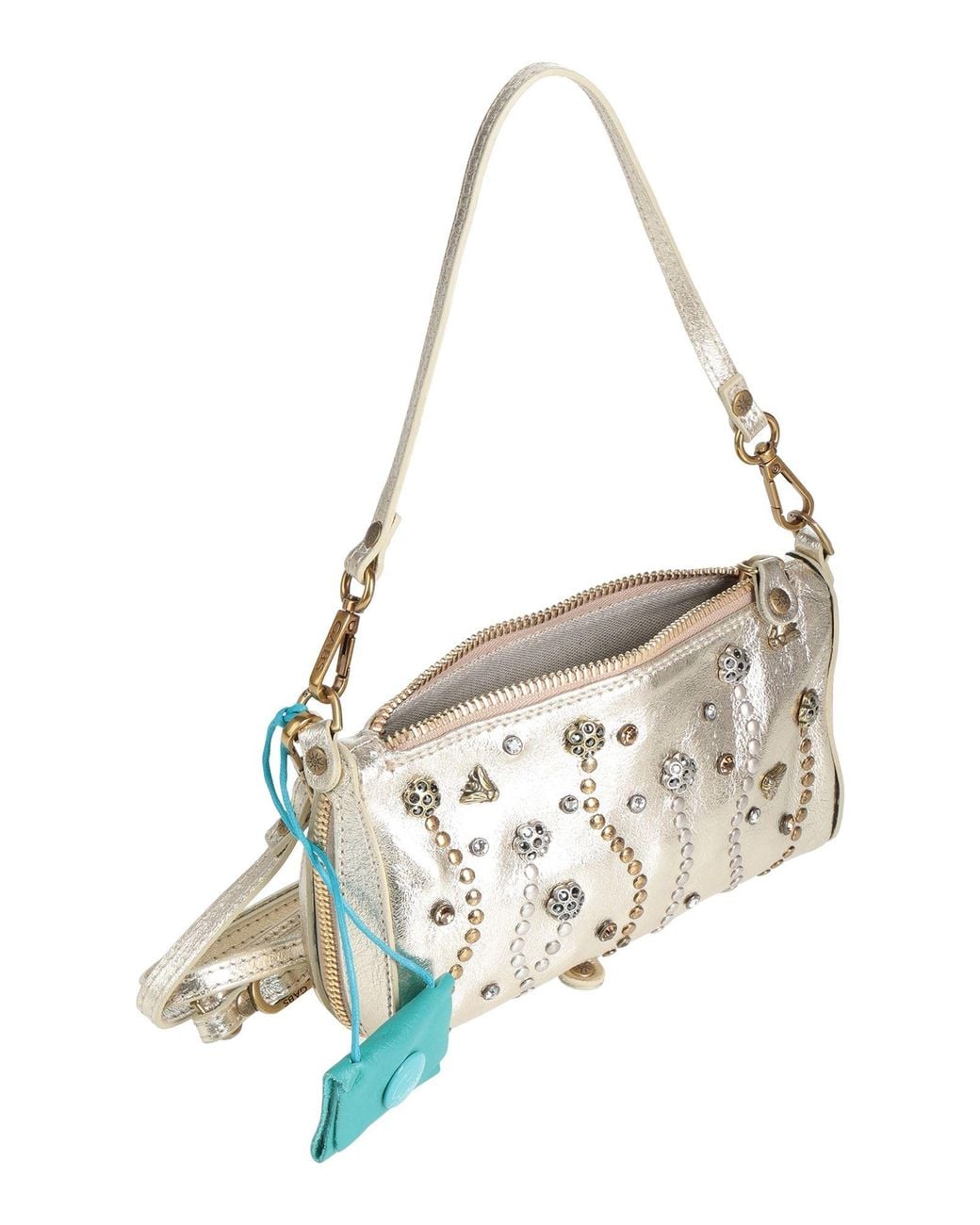 Gabs White Handbag Calfskin