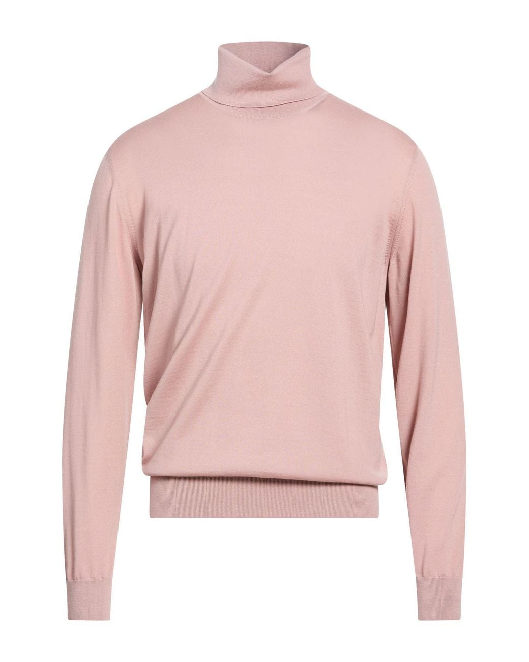 Cuello Alto Herno de hombre de color Pink