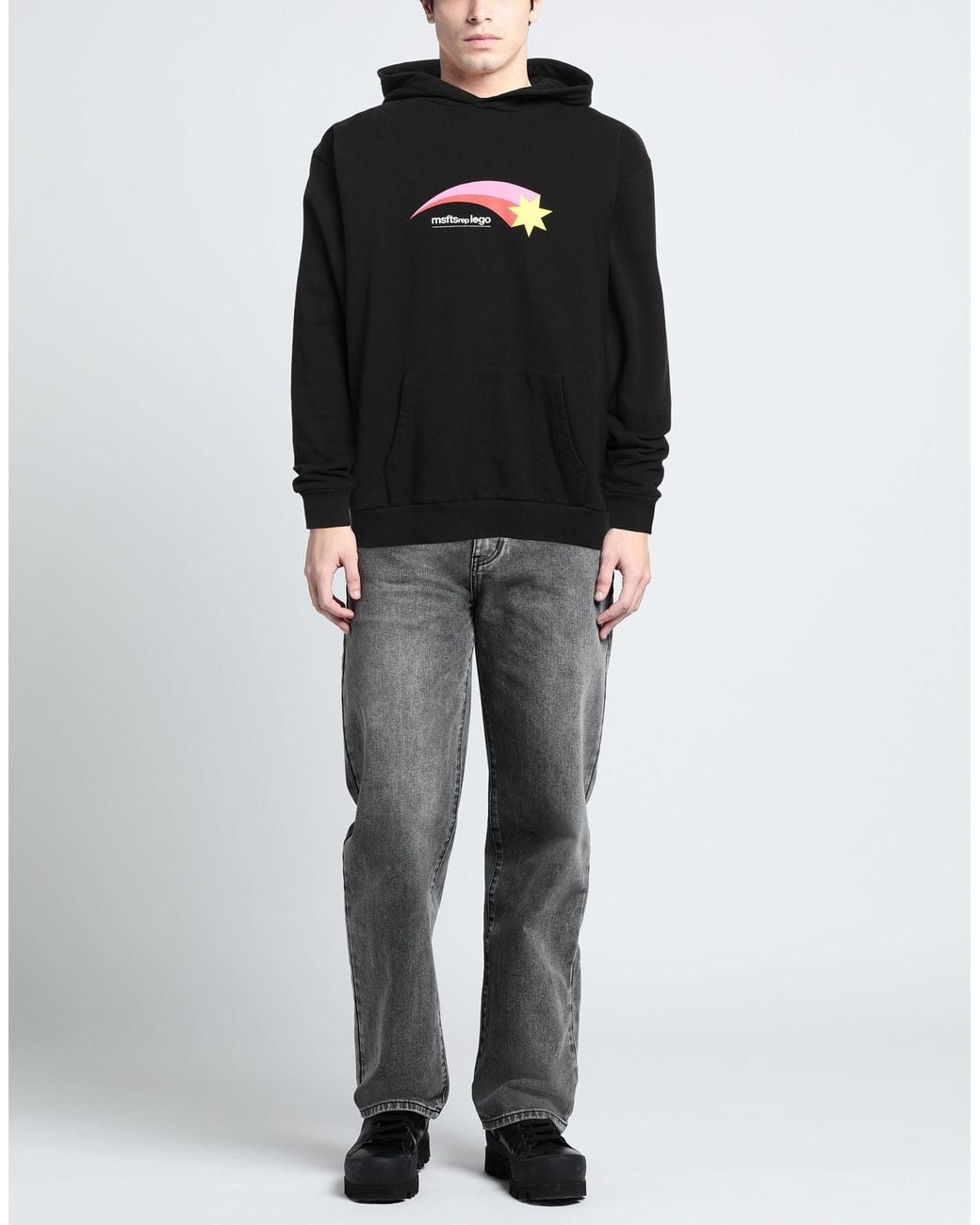 Msftsrep Black Sweatshirt for men
