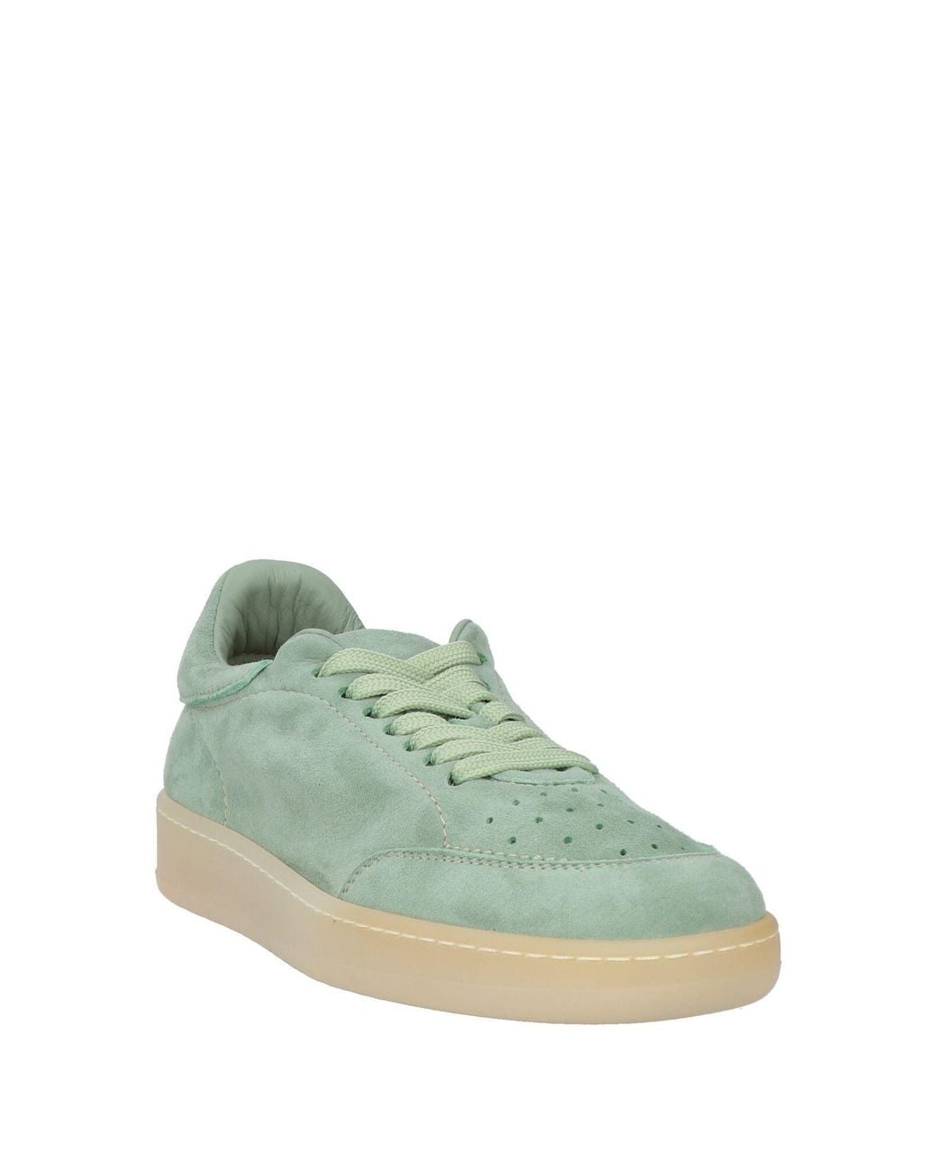 Barracuda Green Sneakers Leather