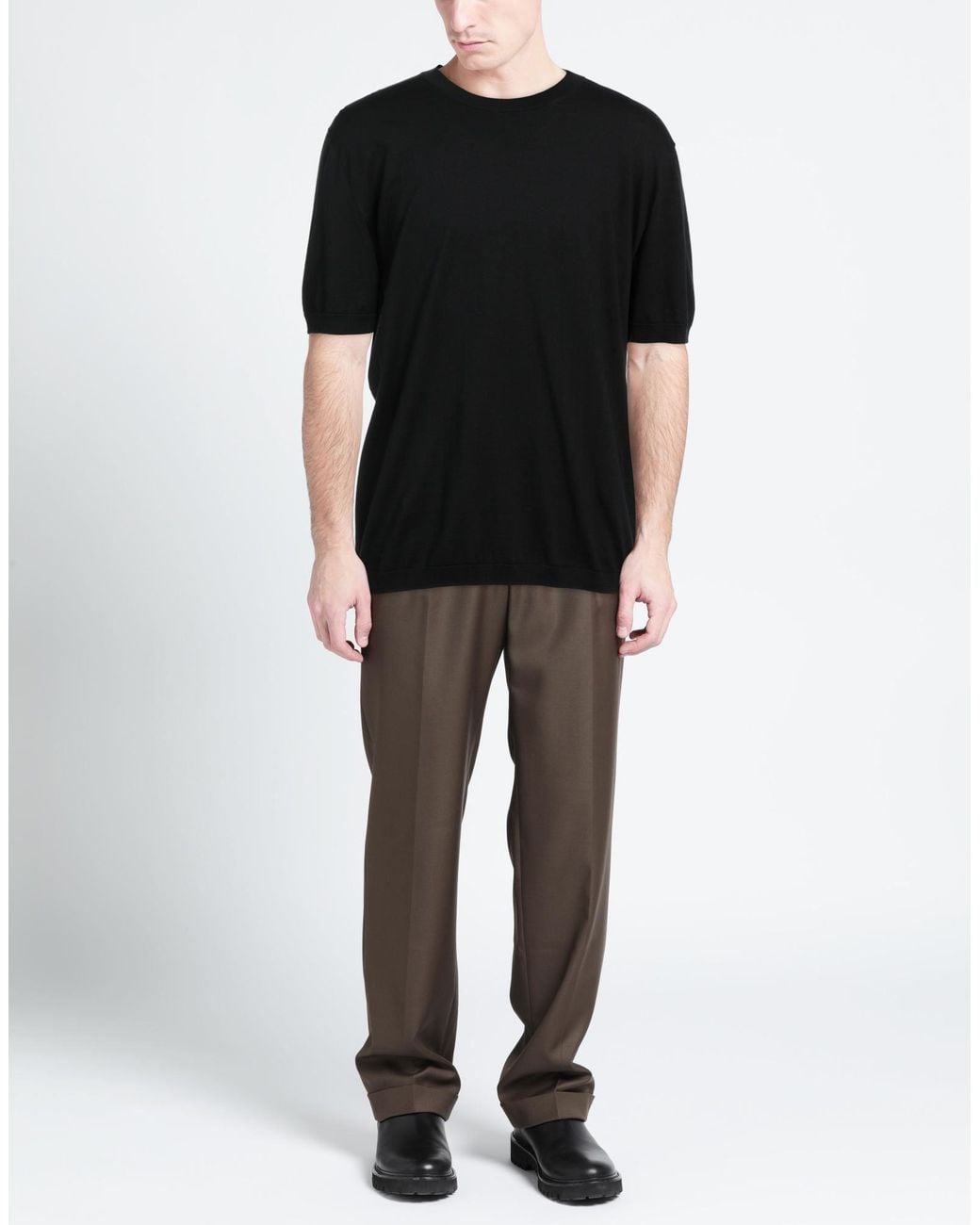 Agnona Black Jumper for men
