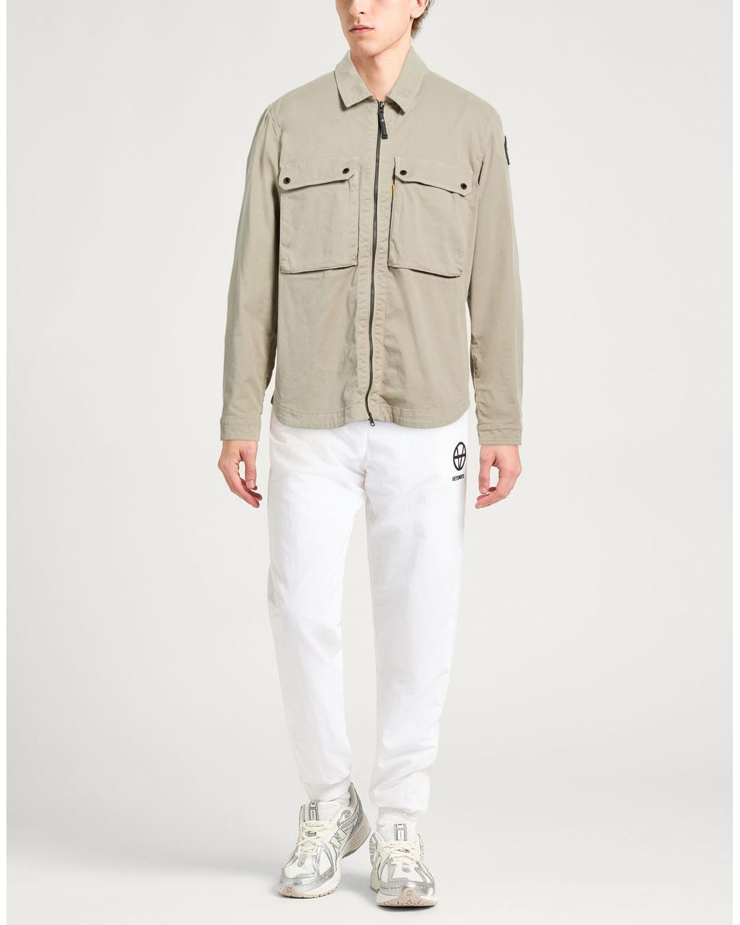 Parajumpers Natural Jacket Cotton, Elastane for men