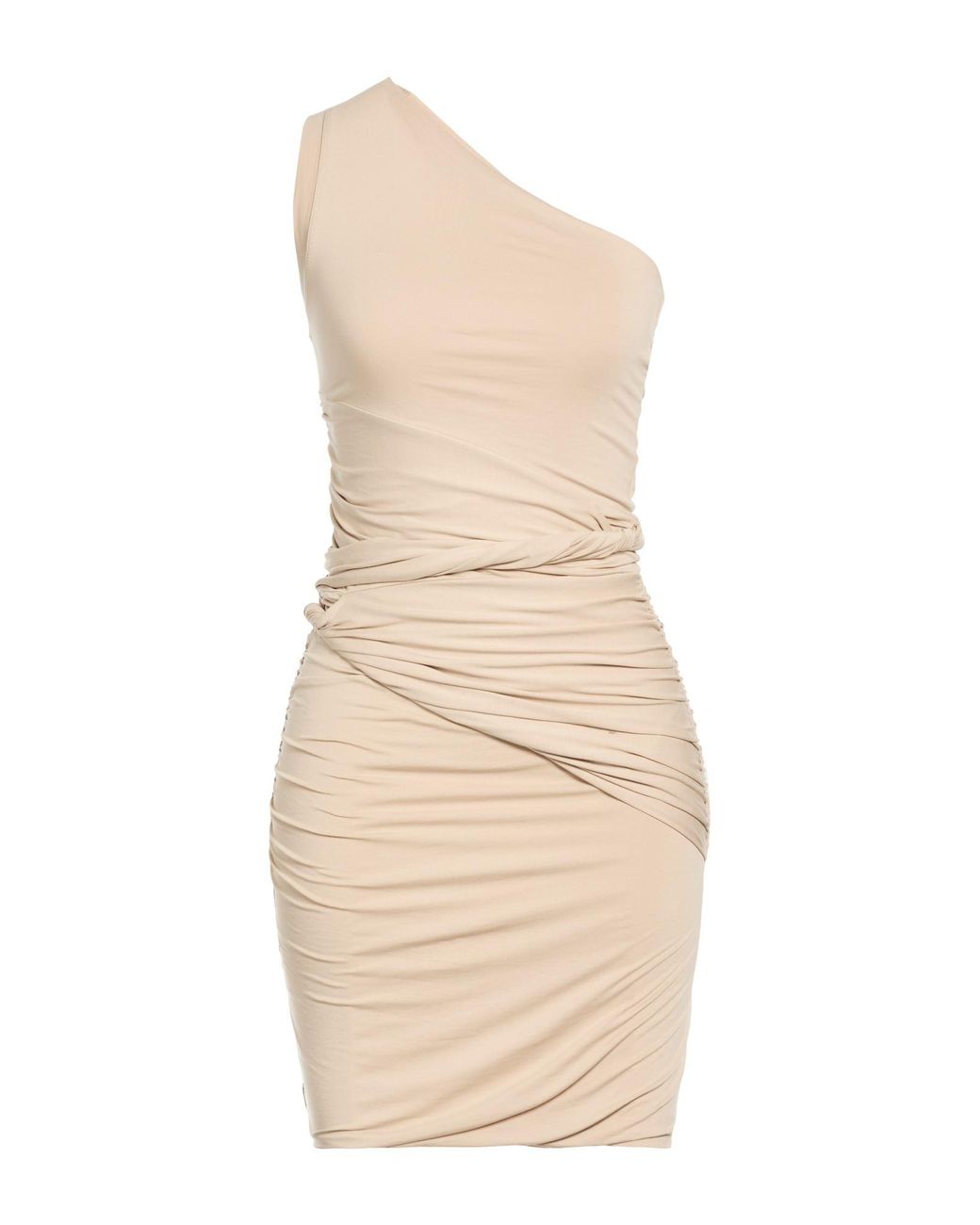 Patou Natural Mini Dress Cotton, Elastane