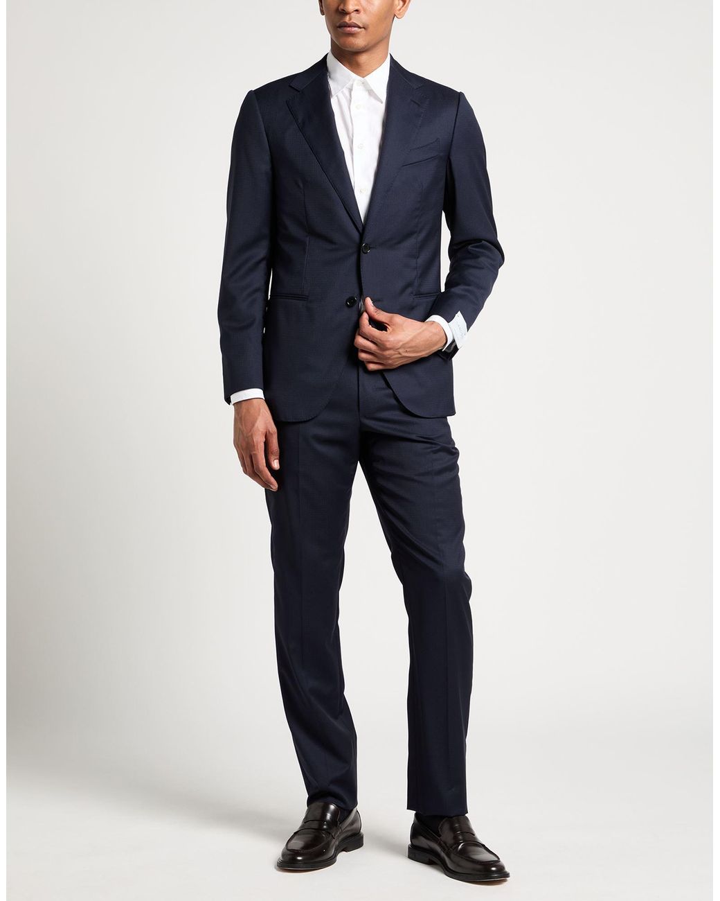 Traje Caruso de hombre de color Blue