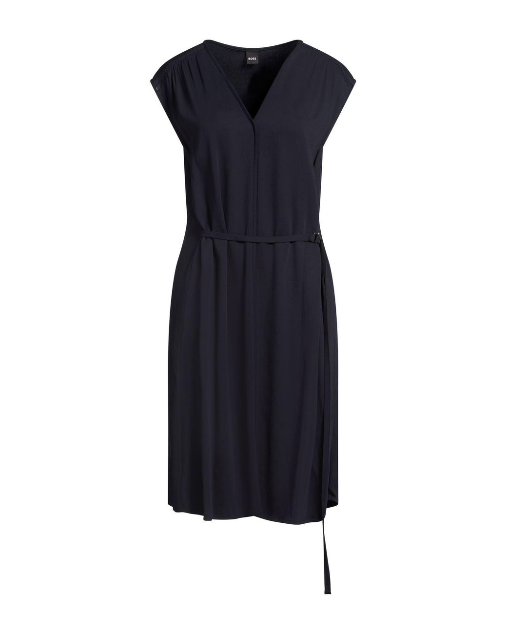 Robe Midi Boss en coloris Blue