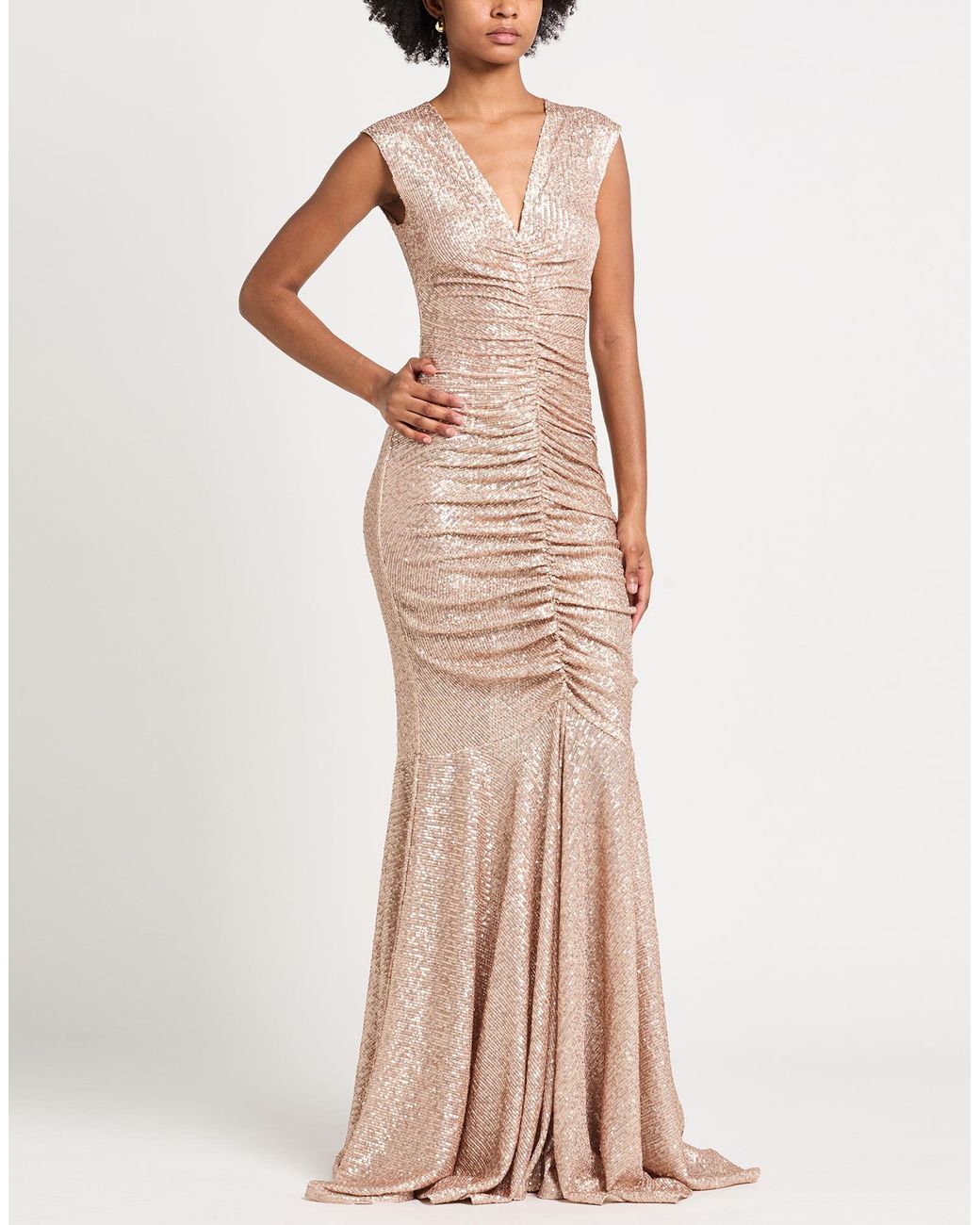 Norma Kamali Natural Maxi Dresses