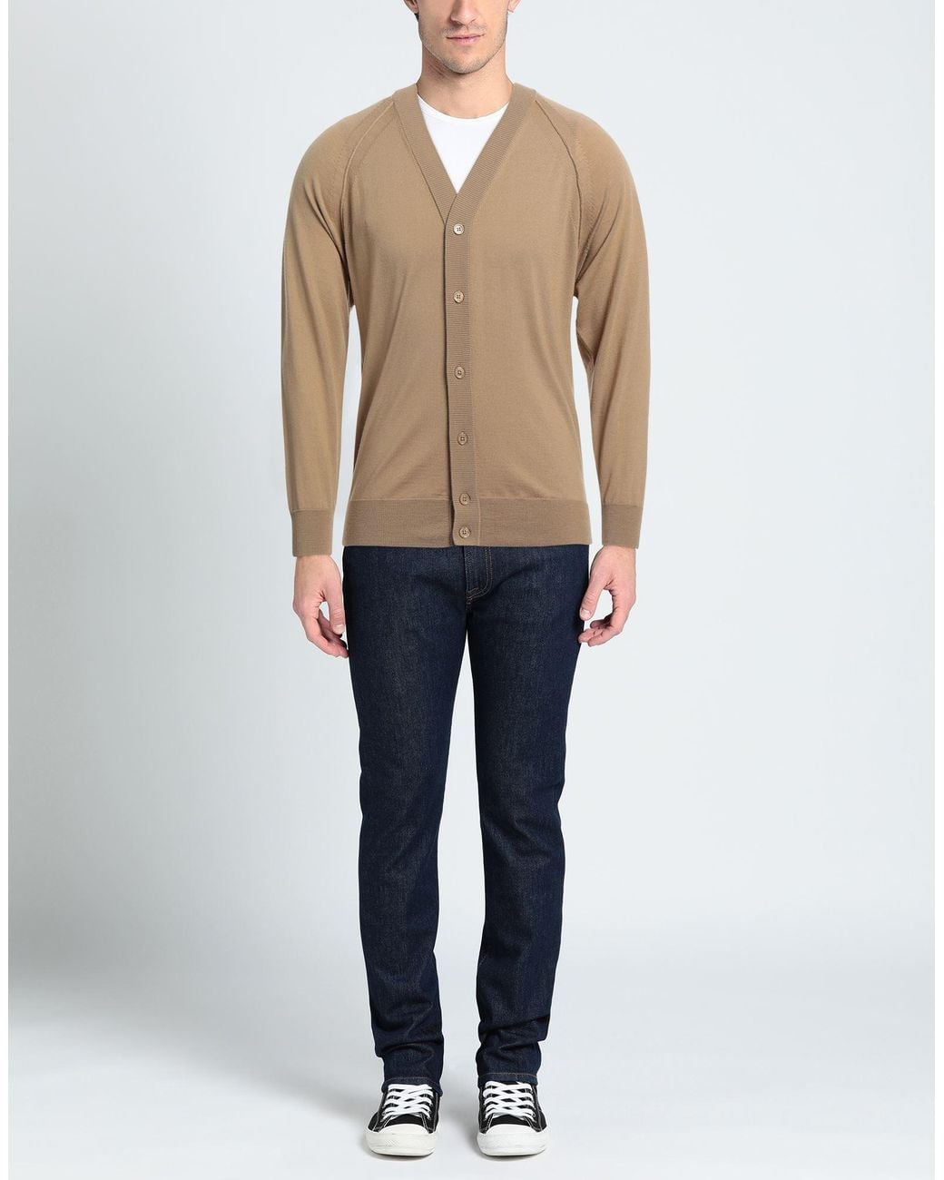 Paolo Pecora Brown Cardigan for men