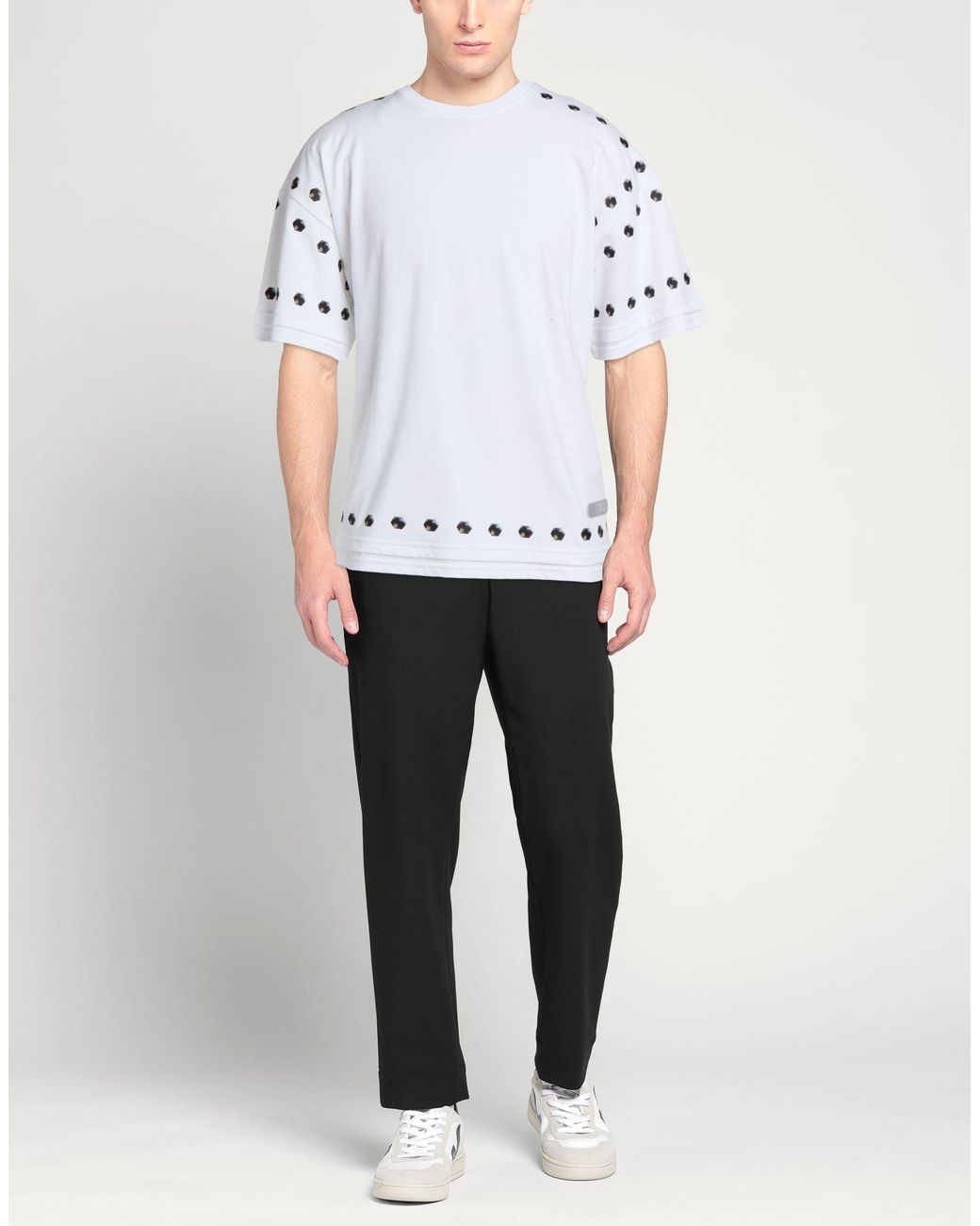PDF Blue T-Shirt Cotton for men