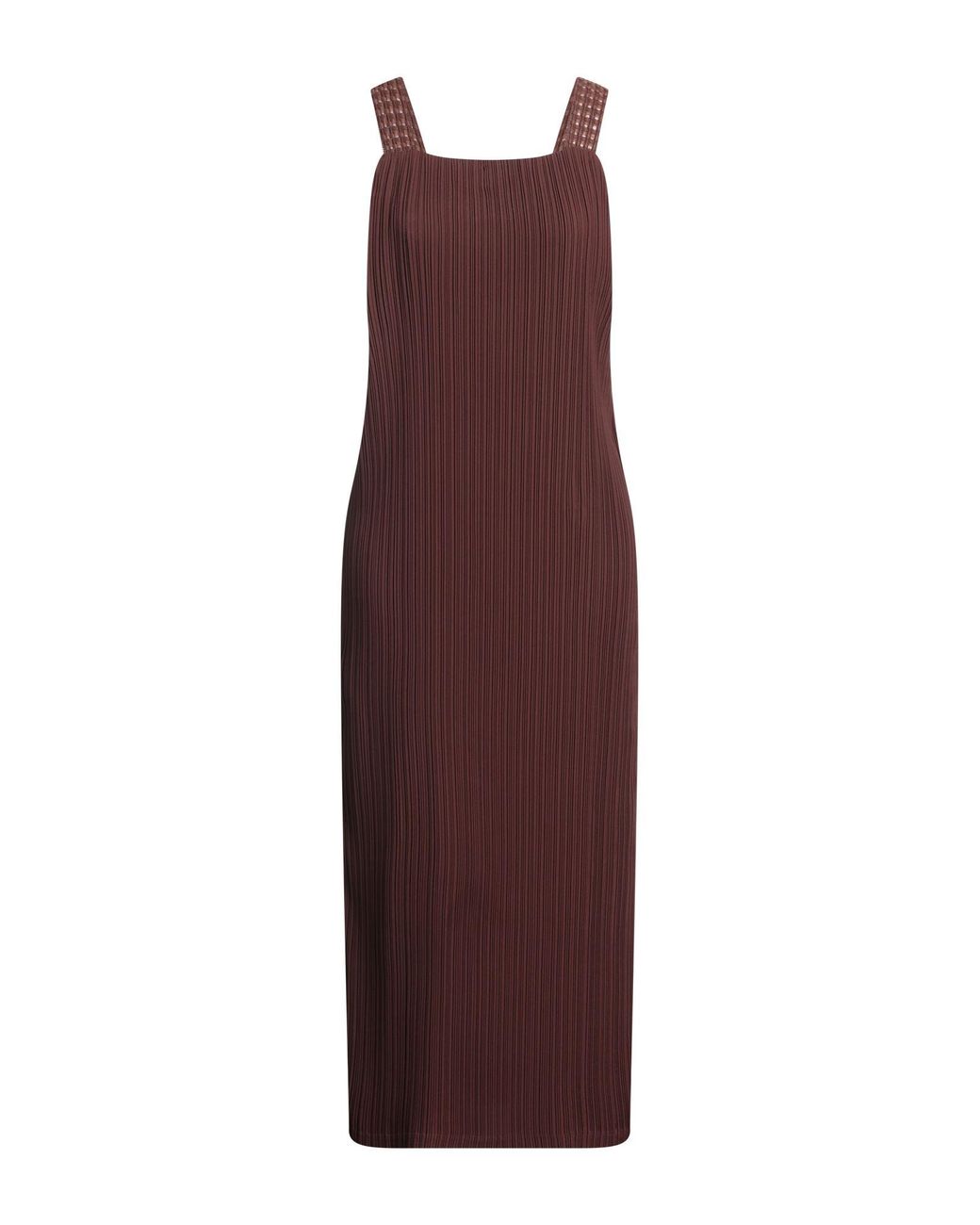 Alysi Purple Maxi Dress Polyester