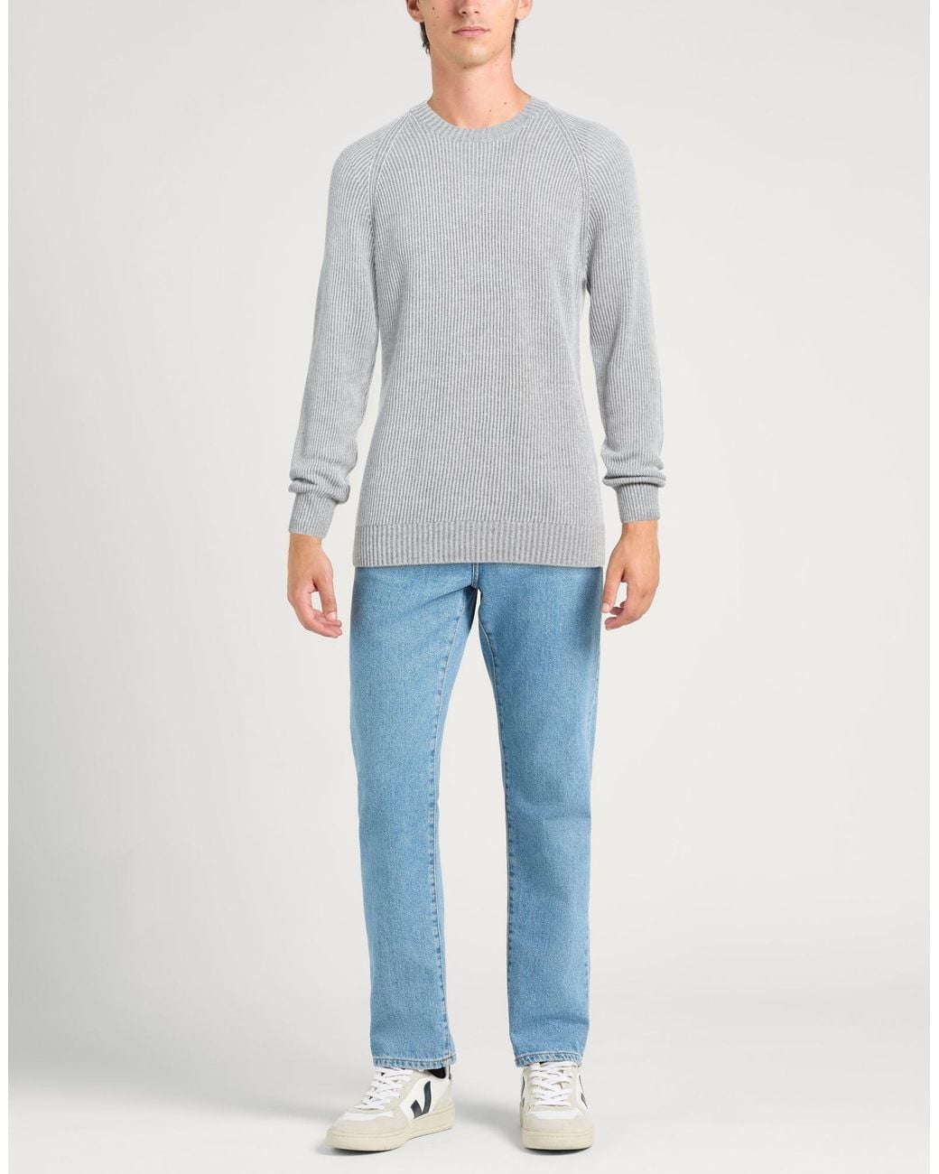 Gran Sasso Gray Jumper for men