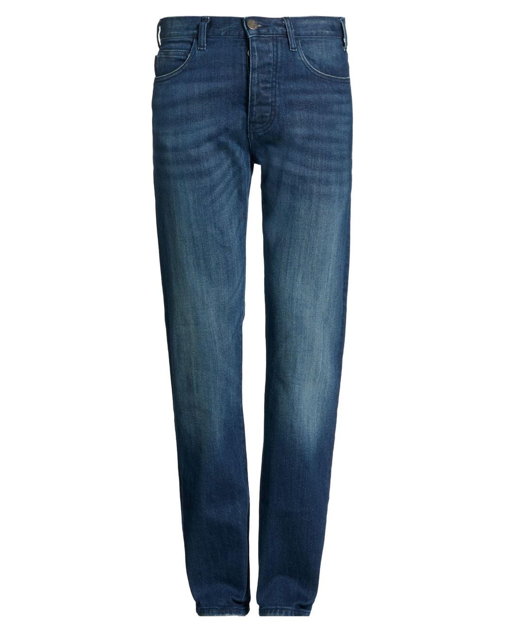 Armani Jeans Blue Jeans Cotton, Elastane for men