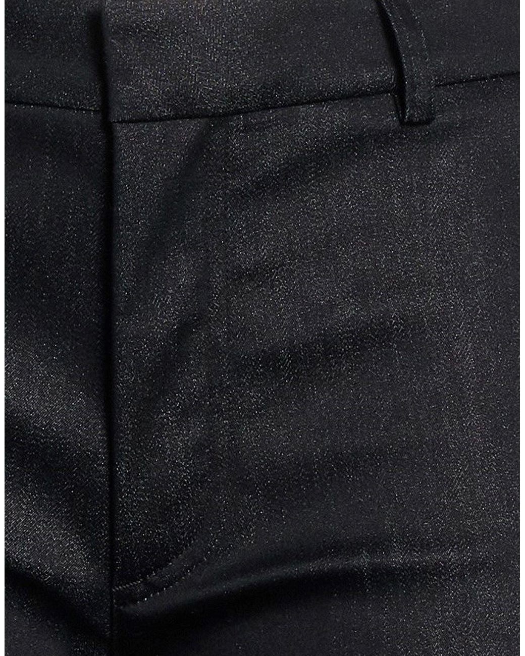 DARKPARK Black Pants Polyester, Cotton, Elastane