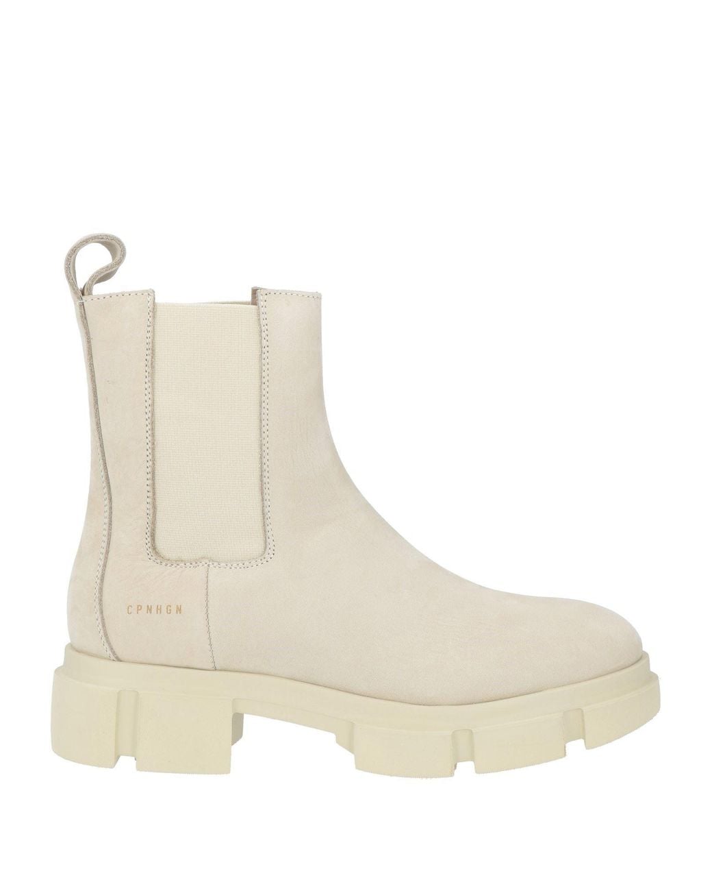 COPENHAGEN Natural Ankle Boots