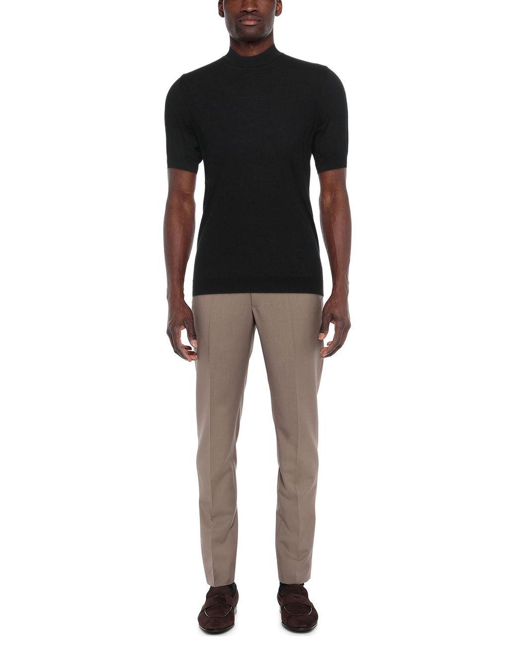 Drumohr Black Jumper for men