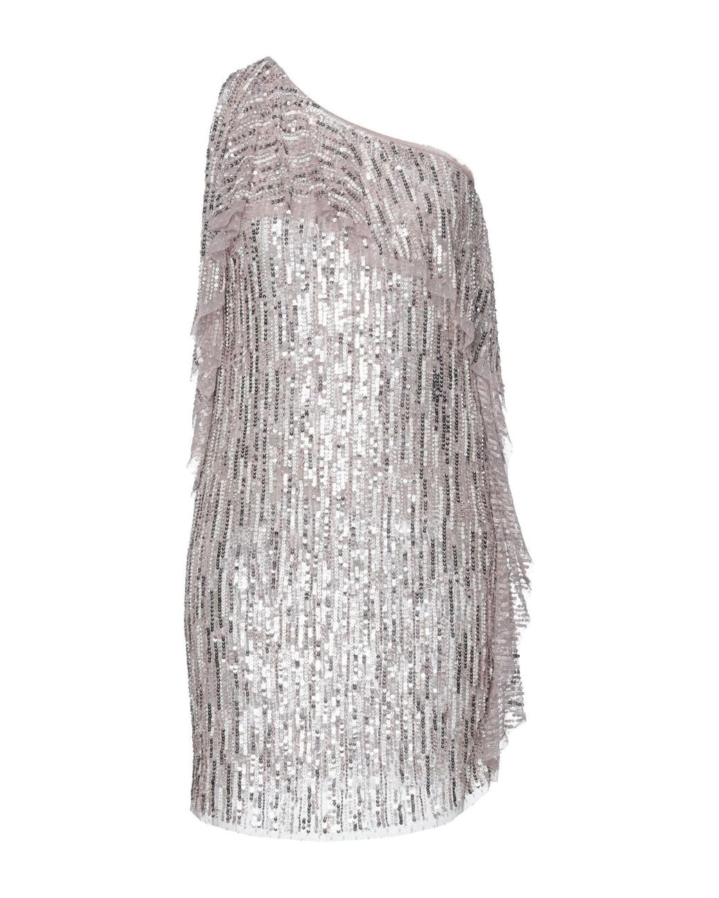 Elisabetta Franchi White Mini Dress Polyamide