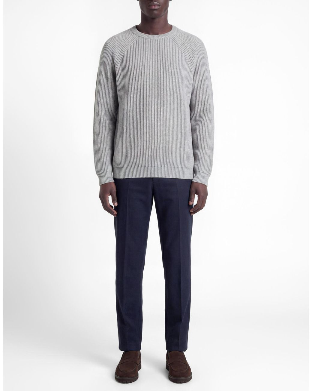 Alpha Studio Gray Jumper for men