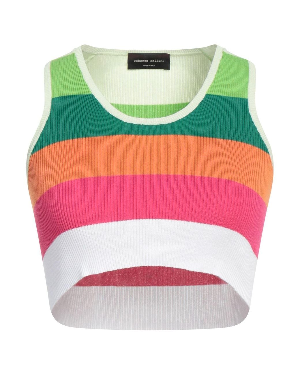 Roberto Collina Green Top Cotton