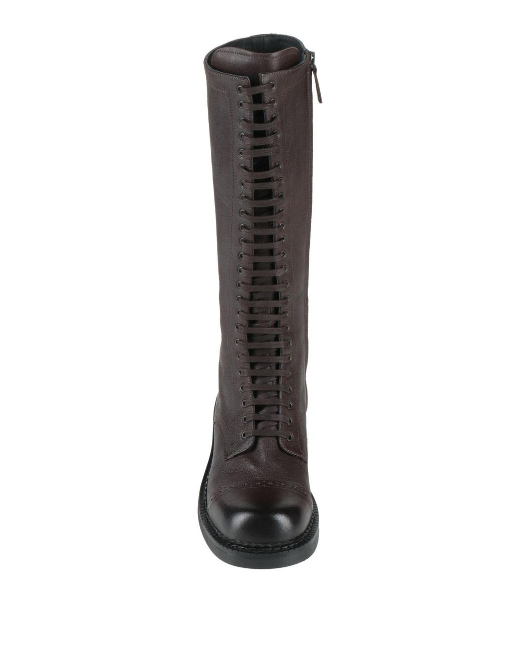 P.A.R.O.S.H. Brown Boot Leather