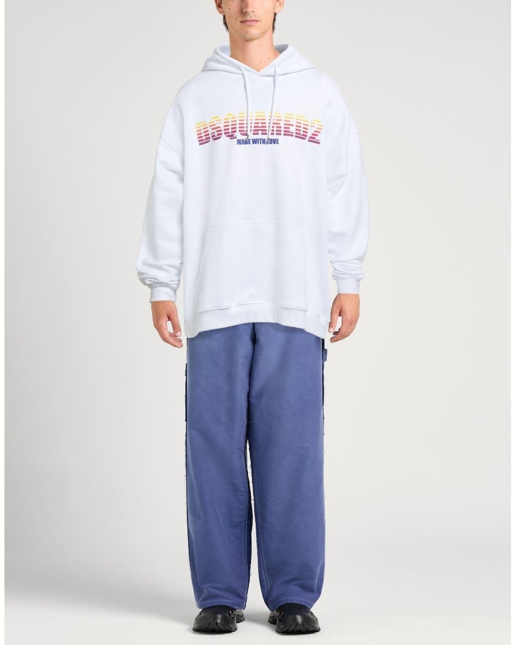 DSquared² White Sweatshirt for men