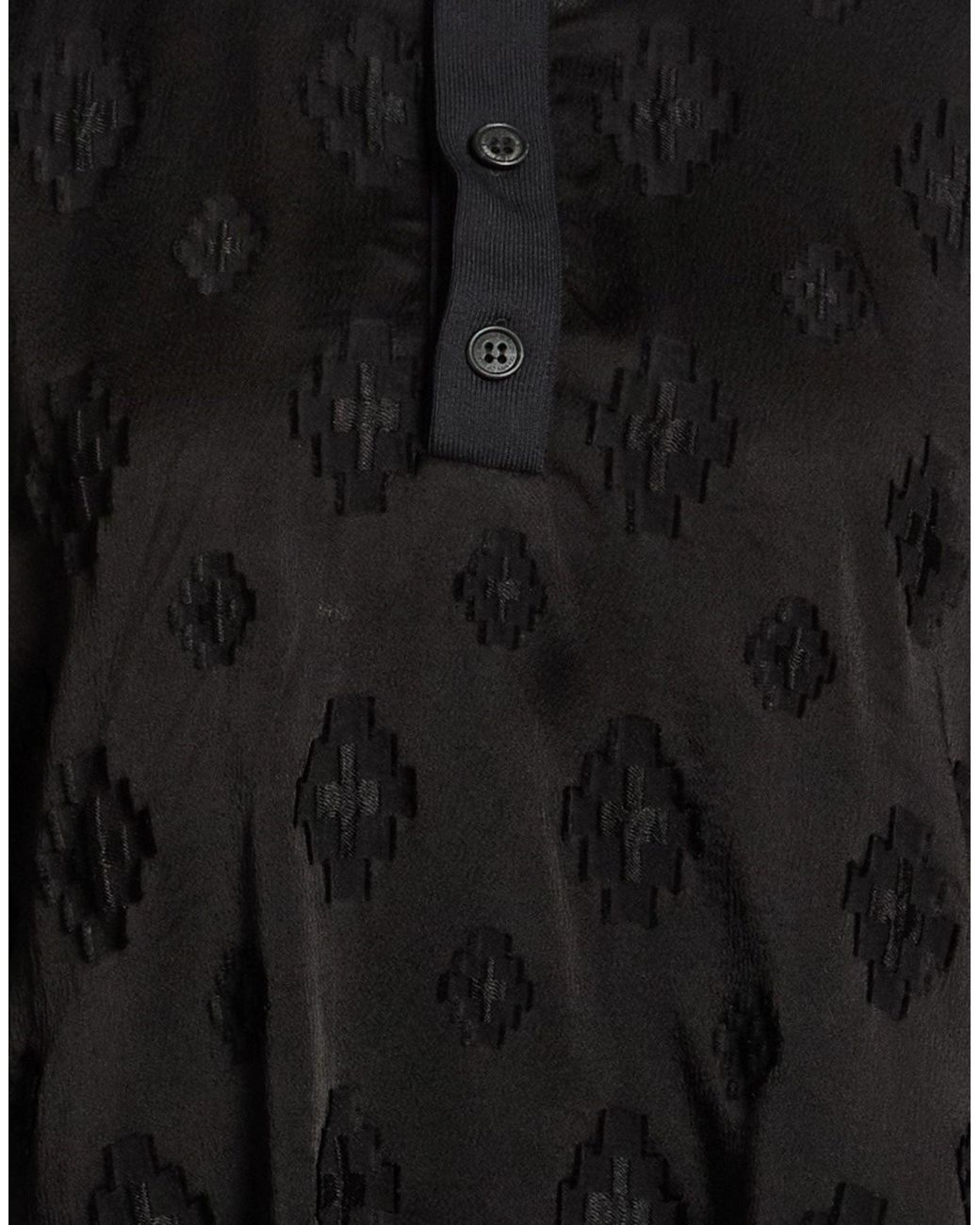 Marcelo Burlon Black Top Polyester, Viscose