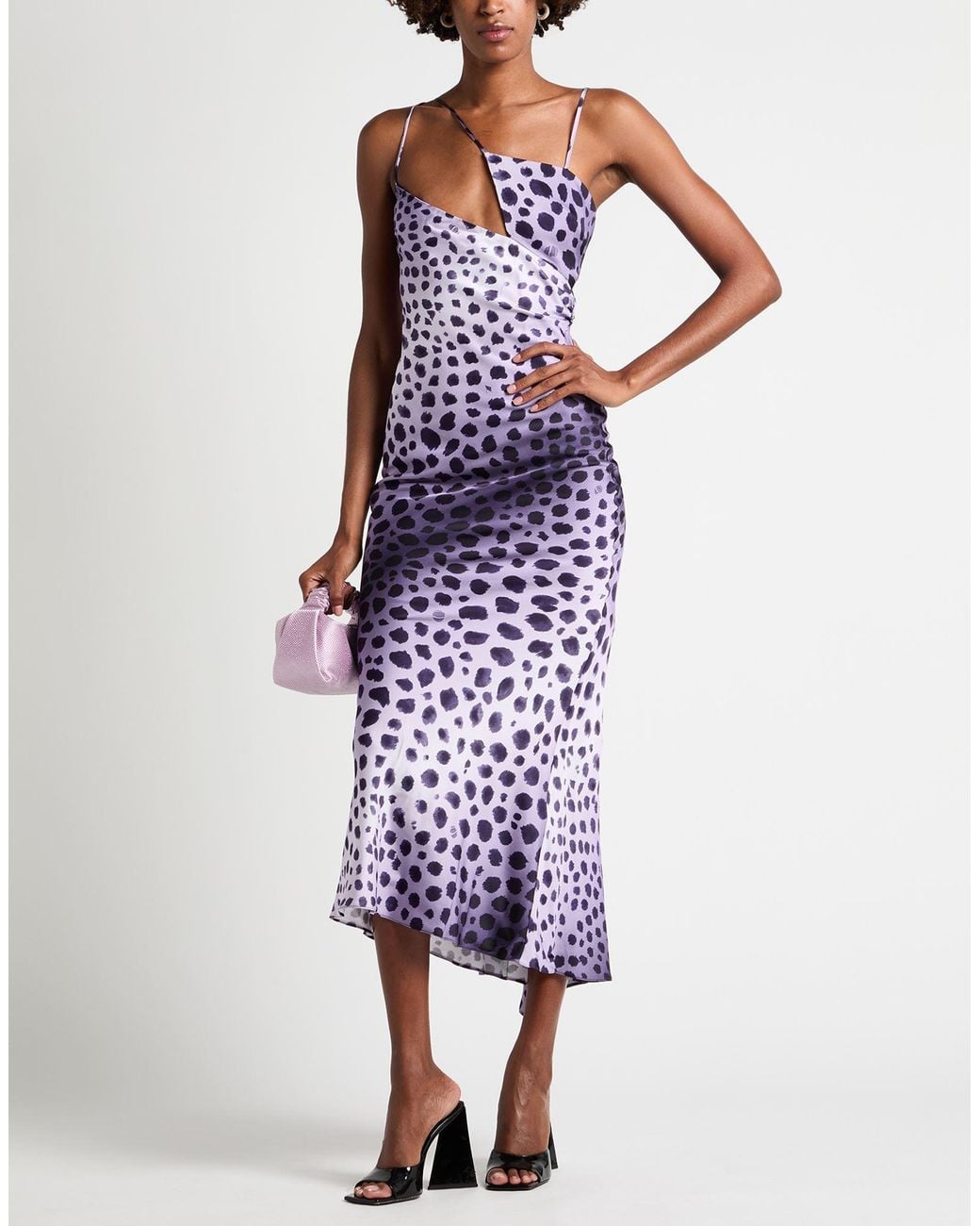 The Attico Purple Maxi Dresses