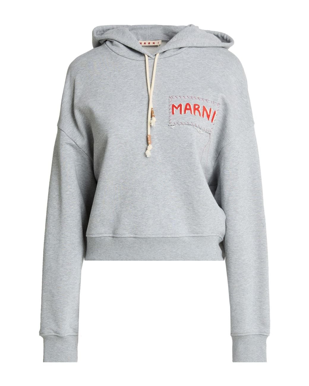 Marni Gray Light Sweatshirt Cotton