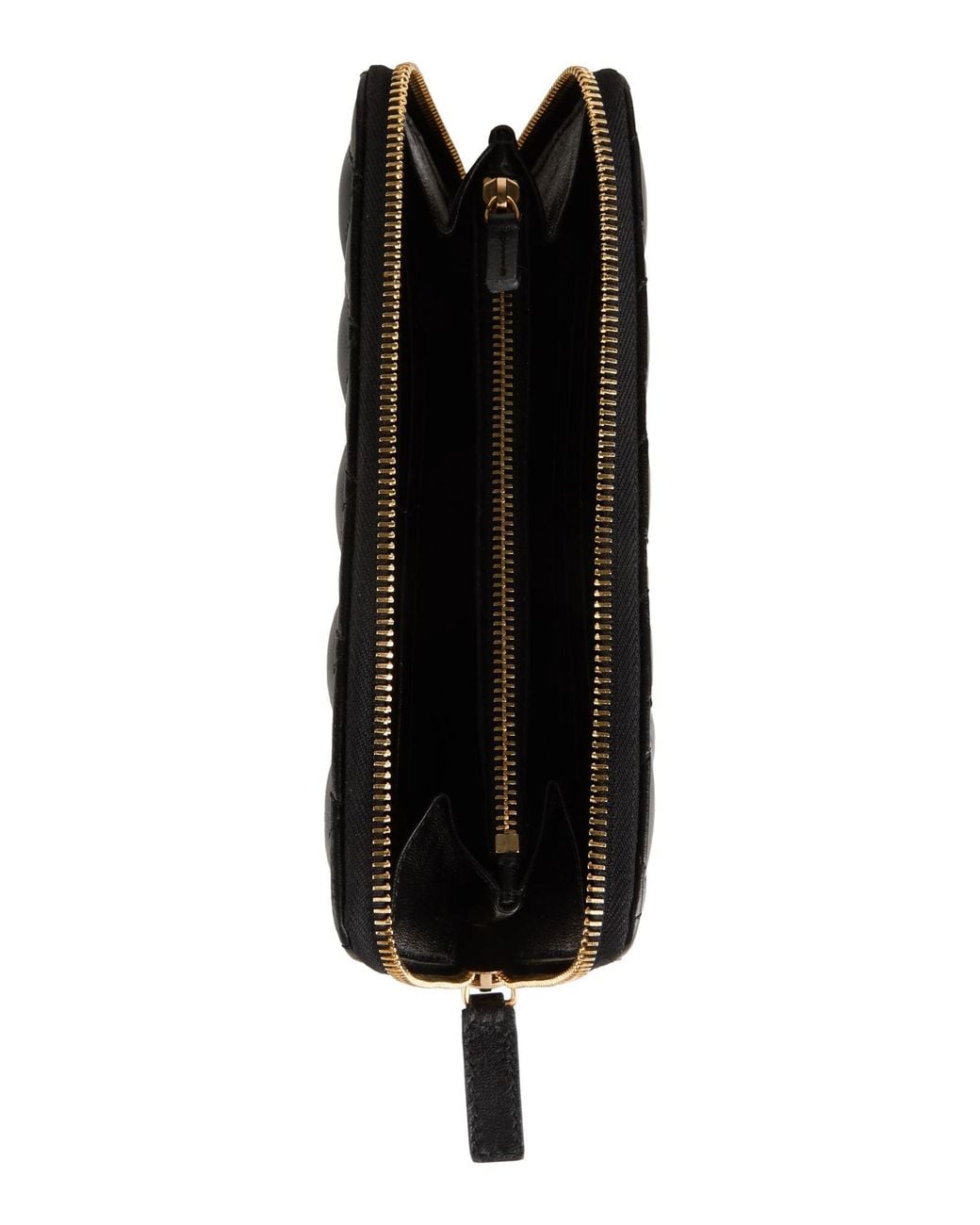 Versace Black Wallet Lambskin